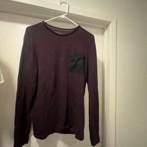 Red and Black Express Men’s Long Sleeve